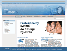 Tablet Screenshot of hdesk.pl